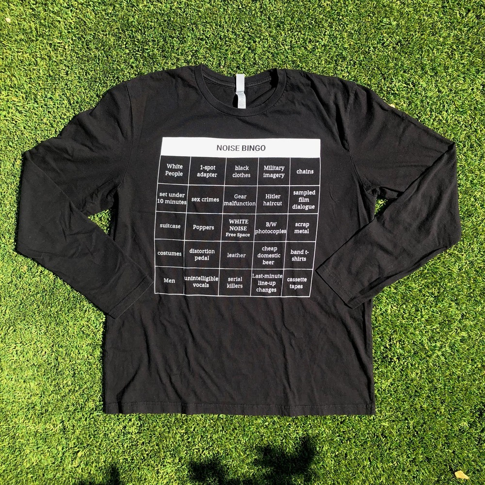Noise Music Bingo Long Sleeve T shirt from Straight Panic